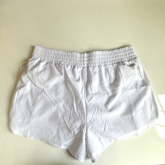 women’s RBX athletic shorts, white, size small/medium - Picture 2 of 6